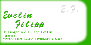 evelin filipp business card